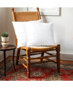 Rest Bedding Throw Pillows Insert Cushion Filler Outer Cover Microfiber Filling 400 grams Ultra Soft Fiber Size 30x50cm , 12x20inch Cushion Inserts Home Decor  White (Pack of 2)