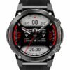 ArmFit Dream Smartwatch For Men With AMOLED Always On Display Bluetooth Calling Waterproof Fitness Watches For Android iOS Black