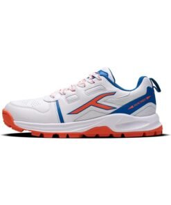 HUNDRED Hyperturf-Cricket Shoes-White/Blue/Orange -(Hkfs-4M023-5-12)