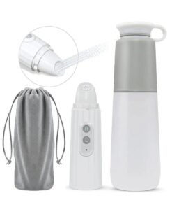 EzzySo Portable Bidet Shataf Rechargeable Personal Travel Bidet Mini Handheld Portable Bidet Sprayer With Travel Bag For Hygiene Cleaning Postpartum Baby Care Portable Bidet RV Camp