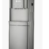 SPJ 12.5L Top Load Water Dispenser with Storage Cabinet, 3 Taps Hot Cold Normal, Floor Standing Water Cooler, Child Safety Lock, Antibacterial Body, Grey