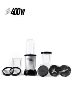 Magic Bullet 9-Piece High-Speed Blender/Mixer System 532 ml 400 W MB4-1012 Silver/Clear/Black