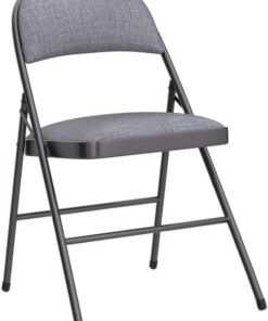 Alternative view of MOMENT Folding Chair with Padded Fabric Seats Multi Functional Portable Chair For Home Dining Office Outdoor Fishing