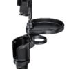 Super ZYouth 4-in-1 Car Cup Holder Tray Adjustable Food Table Tray for Car with 360° Rotatable Phone Holder Extra Beverage Cup Holder 4 Expandable Bases for Stability Road Trip & Car Travel Essentials