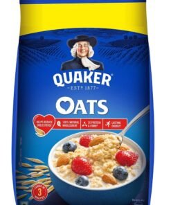 Quaker Oats 1kg Rolled Oats Natural Wholegrain Nutritious Breakfast Cereals Dalia Porridge Easy To Cook