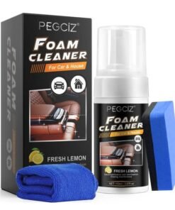 Pegciz 110ml Multipurpose Foam Cleaner of Car and House Car Interior Seat and Carpet Foaming Cleaner Multi Cleaner Car and House Interior Cleaner