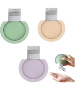TCCO ENTERPRISE TCCO Travel Bottles for Toiletries, 3 Pack TSA Approved Travel Size Containers, 60ML Leak Proof Refillable Travel Accessories for Shampoo Conditioner, BPA Free Travel Bottles with Toiletry Bag