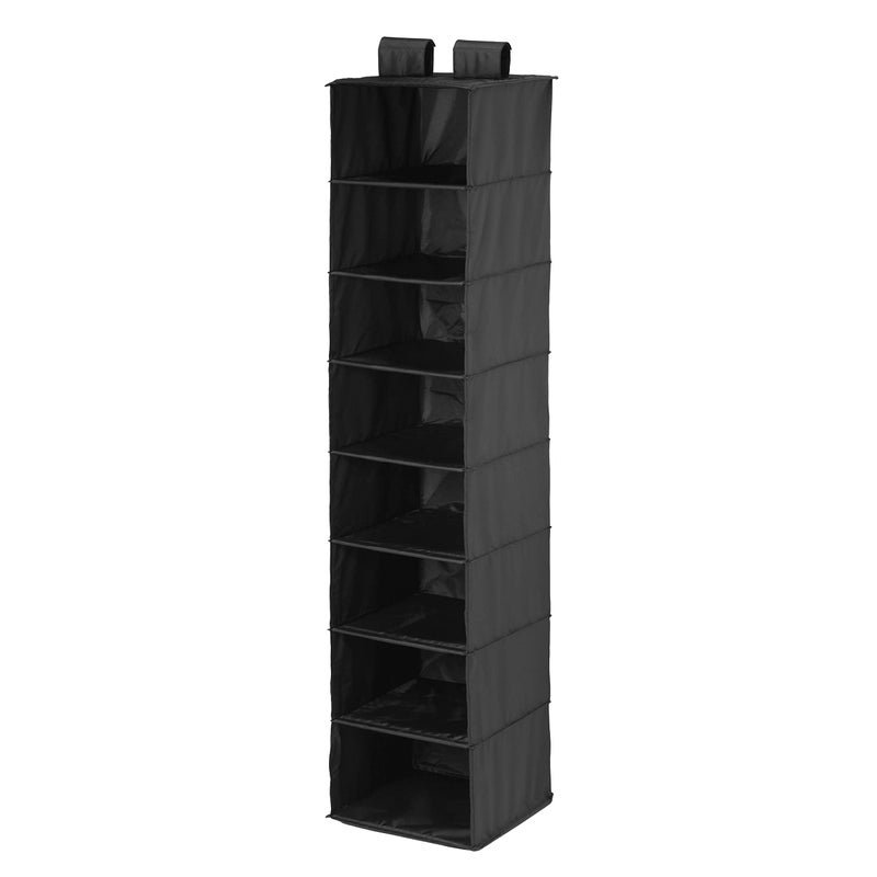 Honey Can Do Honey-Can-Do 8 Shelf Hang Organizer- Black SFT-01246 Black