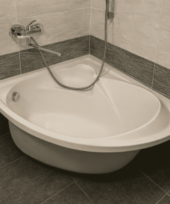 Dalia acrylic corner bathtub sizes 160x160cm 165x165cm