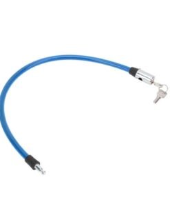 Daytoyz Anti Theft Bike Lock Bike Cable Lock with Keys High-Security Cable Lock Coiled Bike Lock 2 Keys 620 x 12mm - Image 5