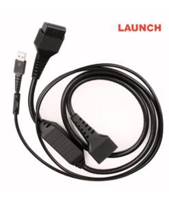 Launch Tech USA DoIP Cable 16Pin for Launch X431 Diagzone Xdiag Xpro5 Diagnostic scanner BMW Mercedes Benz Land Rover, Lingke and Volvo.