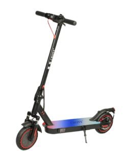 Crony M365 E-Scooter 250W Motor, 25-45KM/H Speed, 10-25KM Range, Front Suspension, 8"Durable Honeycomb Tires,Smart App Control,Aluminum Alloy Frame, 100KG Max Load, 36V/7.8AH Battery,Easy Folding, LED Light Base, Commuter Electric Scooter for Adults & Kids, Portable, Lightweight Design, Bluetooth Connectivity, Ideal for Daily Commute & Leisure Rides, 3-5 Hours Charging Time, Normal/Disc Brakes, IPX4 Waterproof, 7 Colors LED Deck Lights，Black