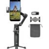 dji Osmo Mobile 8 Gimbal Stabilizer For Phone, Native Tracking with Audio And Lighting, 360° Pan Rotation, Built-in Extension Rod And Tripod, 10h Battery, Extension Rod, Robust 3-Axis Stabilization Grey