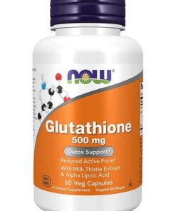 Now Foods Glutathione 500mg 60 Veg Capsules
