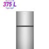 Hisense 488L Gross/ 375L Net Capacity Double Door Top Mount No Frost  Refrigerator With Recessed Handle,Led Interior Light 220 W RT488N4ASU Stainless Steel
