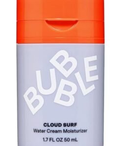 Bubble Skincare Cloud Surf Water Cream Face Moisturizer - Hydrating & Mattifying Moisturizer to Help Rebalance Oils and Minimize Pores with Celery Seed Extract - Suitable for Sensitive Skin (50ml)