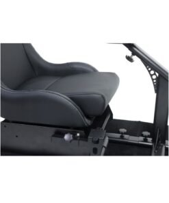 Alternative view of GY Game Seat Professional Gaming Racing Wheel Turismo Simulator Cockpit – Adjustable VR-Ready Gaming Wheel Racing Chair Seat with Stand for Logitech G25/G27/G29/G920/G923, Thrustmaster T150/T300/TX/T500, Xbox, PS4, PC | Foldable & Ergonomic Design, 200kg Capacity, Real Leather Feel, Full Compatibility