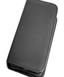 Royce Leather Travel and Grooming Toiletry Kit, Black, One Size