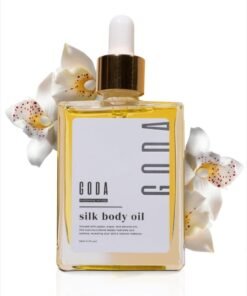 GODA Silk Body Oil Women - Firming Anti Aging Moisturizing Formula, Crepey Skin Hydrating After Shower, Scented Organic Blend Premium Skincare
