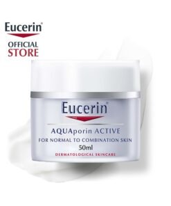 Eucerin Aquaporin Active Light Face Day Cream With Gluco-Glycerol, Intense 24-Hour Hydration For Supple And Soft Skin 50ml