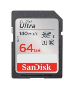 sandisk 64 GB Ultra SDXC UHS-I Card Speed Up to 140 MB/s SDSDUNB-064G-GN6IN