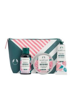 THE BODY SHOP British Rose Mini Gift Set – Shower Gel (60 Ml) And Body Butter (50 Ml) And Hand Cream (30 Ml) – Fresh Rose-Petal Fragrance Trio For Gentle Cleansing, Deep Hydration And Silky Smooth Skin