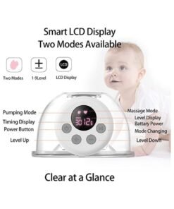 Alternative view of Gonice Portable Electric Breast Pump, 2 Mode And 9 Levels, Low Noise And Painless Breast Pump