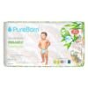 PureBorn Organic Bamboo Size 5 Diapers 11-18 Kg 88 Count
