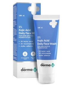 The Derma Co 1% Kojic Acid Face Wash with Niacinamide & Alpha Arbutin For Dark Spots & Pigmentation - 100ml