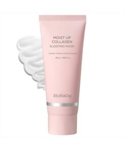elishacoy Moist Up Collagen Sleeping Face Mask Skincare, Hydrating, brightening Sleep Mask for Overnight Face Cream with Vitamin E, Korean Face Masks for Skin care, Anti Aging Moisture 50ML, 1.69fl.oz