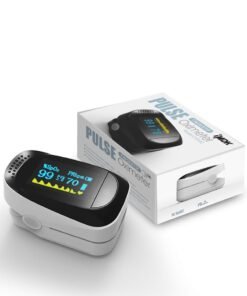 Fingertip Pulse Digital Oximeter Oxygen Monitor with 4 Directions Display Digital Finger Pulse Oximeter Heart Rate Detector Finger Clip Pulse Oximeter Monitor LED Display Blood Oxygen Sensor