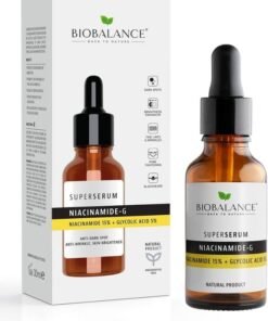 Bio Balance Super Serum Niacinamide-G | Niacinamide 15% + Glycolic Acid 5% | Anti Dark Spots, Anti Wrinkle | Skin Brightener | 30Ml