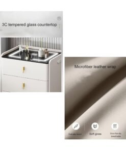 Organized Home Smart Bedside Table Multifunctional Wireless Charging USB Port and Bluetooth Speaker for Home Living Room Bedroom Hotel Office - Image 3