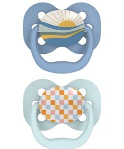 Dr. Brown’s Advantage Stage-1 Pacifier, 0-6 Months, Pack Of 2 - Multicolor