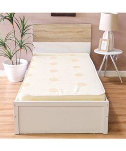 DANUBE HOME Comfy Foam American Quilted Single Mattress Soft Feel Size L 190 x W 90 x H 10 cm Thickness White - Image 3
