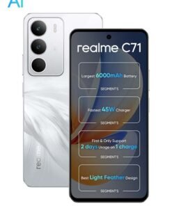 realme C71 Dual SIM White Swan 6GB RAM 128GB 4G - Middle East Version