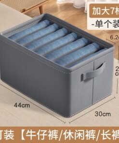 Fabric Bedroom Clothes Storage Box Wardrobe Pants Storage Dormitory Foldable Drawer Storage Box