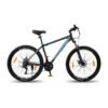 Vaux X-Mount Gear Road Bike || 27.5 Inch Wheel Size || Multispeed For Adults With 21 Shimano Gears || Aluminium Alloy Frame & Disc Brakes || Adjustable Seat || Black