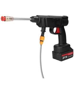 Household Cordless High Pressure Car Wash Tool Portable Vehicle Cleaning Machine Automobile Washer with Foam Bottle