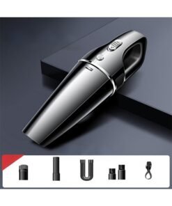 Wireless Portable Car Vacuum Cleaner, Car Vacuum and Accessories, High Power 5000Pa, Handheld Mini Vacuum Cleaner with, Deep Detailing Cleaning Kit of Car Interior, Suitable for car, home, outdoor, etc