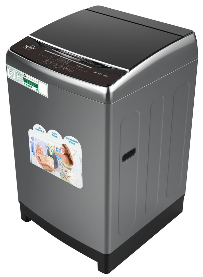 STAR TRACK 13 kg Top Loading Washing Machine, ESMA 5 Star Energy-Saving, Sliver Color SW-1300ATTQ1-SK(T) Grey