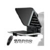 Desview T3 Teleprompter with Remote Control Supports Wide Angle Lens for 11 inch Tablet/iPad/Phone/DSLR Cameras Recording