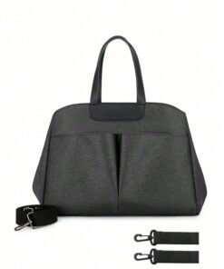 ShebSheb Multifunctional Baby Diaper Bags,Large Capacity Baby Bag for Mother,Waterproof Diaper Changing Totes,Portable Mommy Bag with Adjustable Shoulder Strap