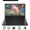 HP OMEN A94HXEA  Laptop With 17.3-Inch Display, AMD Ryzen 7 8845HS Processor/16GB RAM/1TB SSD/8GB NVIDIA GeForce RTX 4070 Graphics/Windows 11 Home English/Arabic Shadow black