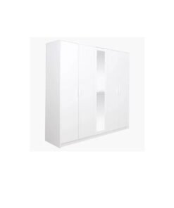 Galaxy Design Mercury 5-Door Wardrobe with Mirror