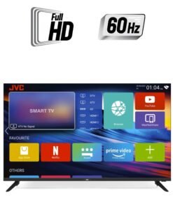 JVC 40 Inch Edgeless Full HD Android Smart TV With Dolby Audio And Quadcore Processor LT-40N550 Black