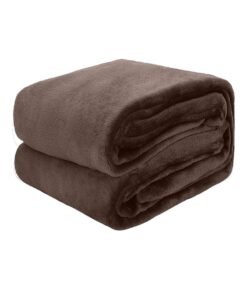 T G H Flannel Fleece Single Size 160x220cm for All Season Fluffy Blanket Warm Bed Blanket Throw for Sofa & Bed Comfortable and Soft Blanket
