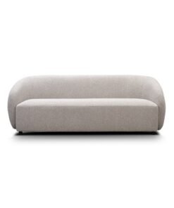 ROTAI Aspen Sofa 3-Seater with 2-Year Warranty | Soft Fabric Upholstery | D28 High-Density Foam | Spring Support | Pine Wood Frame | Modern Living Room Couch