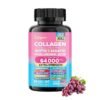Zoyava Collagen Complex – Type I, II, III, V & X Collagen with Biotin, Keratin, Hyaluronic Acid, MSM & Grape Seed – Supports Hair, Skin, Nails, Joints & Bone Health – 90 Capsules