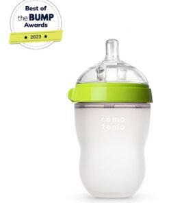 comotomo Combo Natural Feel Baby Bottle 150 ML And Natural Feel Baby Bottle 250 ML, 0 - 6 Months